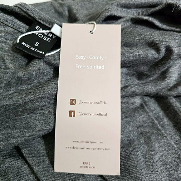 New Emery Rose S Midi Dress Cottagecore Boho Tiered Flounce Ruffle Bell Sleeve - Picture 10 of 13